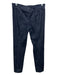 The Row Size M Dark Wash Cotton Blend Side Zip Solid High Rise Pants Dark Wash / M