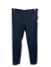 The Row Size M Dark Wash Cotton Blend Side Zip Solid High Rise Pants Dark Wash / M