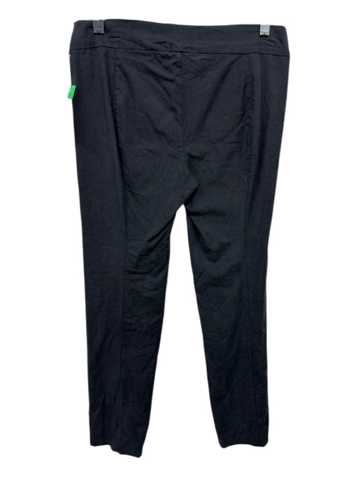 The Row Size M Black Cotton Blend High Rise Solid Skinny Ankle Pants Black / M