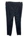 The Row Size M Black Cotton Blend High Rise Solid Skinny Ankle Pants Black / M