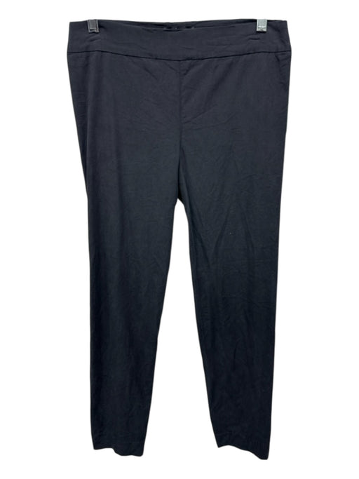 The Row Size M Black Cotton Blend High Rise Solid Skinny Ankle Pants Black / M