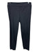 The Row Size M Black Cotton Blend High Rise Solid Skinny Ankle Pants Black / M