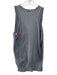 Minnie Rose Size S Gray Cotton & Cashmere Sleeveless Distressed Sweater Vest Top Gray / S
