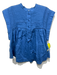 Isabel Marant Etoile Size 34 / XS Blue Cotton Pintuck Half Button Top Blue / 34 / XS