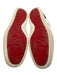 Christian Louboutin Shoe Size 43 AS IS White & Black Leather Low Top Men's Shoes White & Black / 43