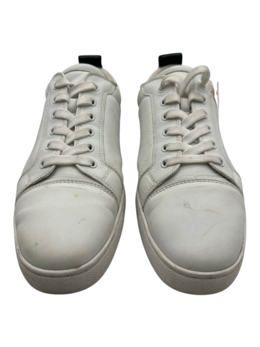 Christian Louboutin Shoe Size 43 AS IS White & Black Leather Low Top Men's Shoes White & Black / 43