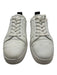 Christian Louboutin Shoe Size 43 AS IS White & Black Leather Low Top Men's Shoes White & Black / 43