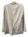 Alice + Olivia Size 2 Beige Polyester Blazer Double Breast Oversize Jacket Beige / 2