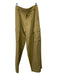 Tibi Size 2 Chartreuse Rayon & Cotton High Rise Cargo Wide Leg Pants Chartreuse / 2