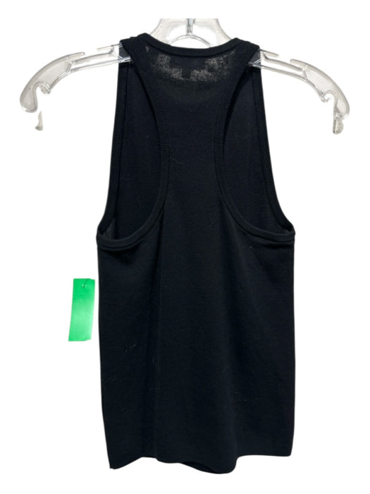 A.L.C. Size XS Black Cotton Sleeveless Top Black / XS