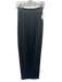 Sau Lee Size 2 Black Polyester Blend Satin Trim High Rise Maxi Back Slit Skirt Black / 2