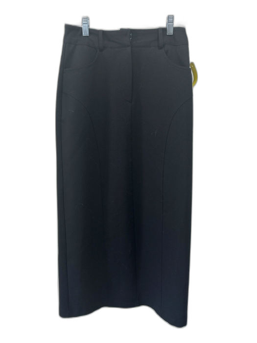 Source Unknown Size XS Black High Rise Paneled pocket Maxi Skirt Black / XS