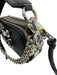 Marc Jacobs Black & White Saffiano Leather Zip Close Checkered Bag Black & White / Mini
