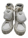 Prada Shoe Size 40 White Nylon Lace Up Logo Pouches incl. High Top Sneakers White / 40