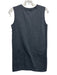 Norma Kamali Size XS Gray Cotton Front Pockets Sleeveless Dress Gray / XS
