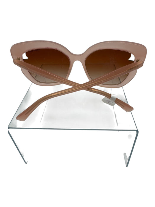 Tiffany & Co Blush Pink Plastic Square Lens Gradient Lens Case Inc. Sunglasses Blush Pink