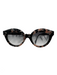 Jean Philippe Joly Black & Pink Acetate Marble Print case incl Sunglasses Black & Pink