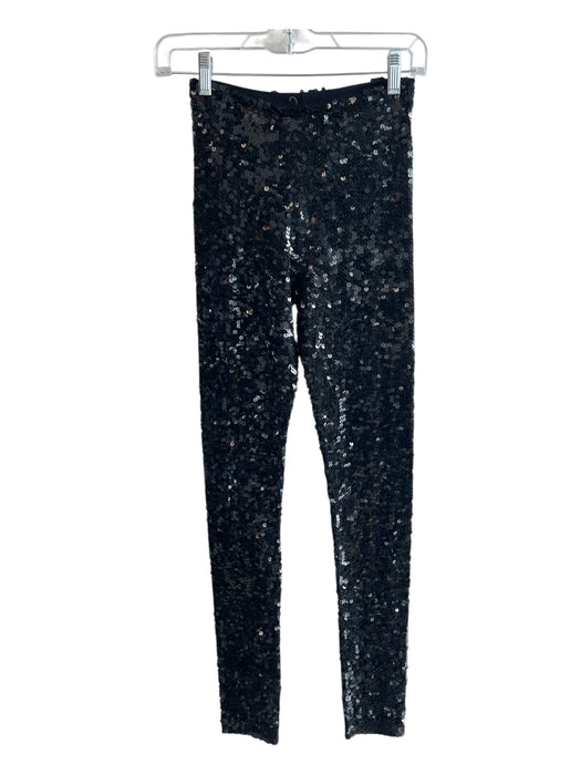 Jen's Pirate Booty Size XS Blackened Silver Rayon Blend Sequin Stretch Pants Blackened Silver / XS