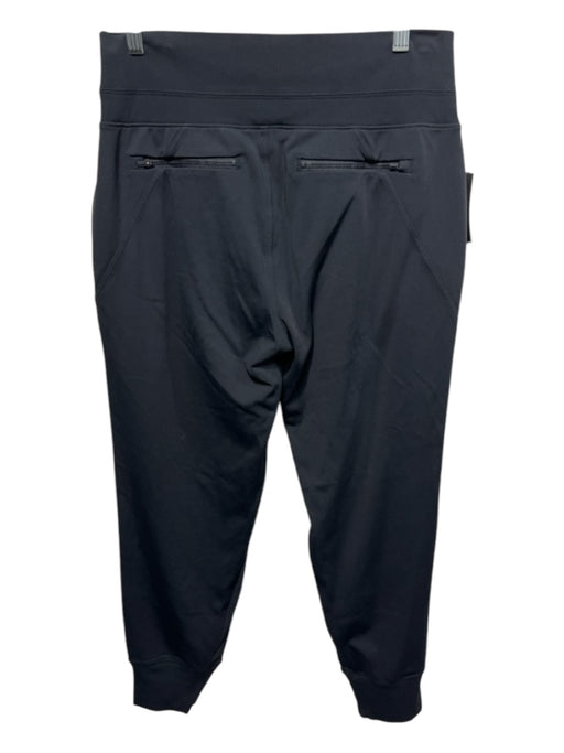 Athleta Size M Black Poly Blend Jogger Elastic Waist Pants Black / M