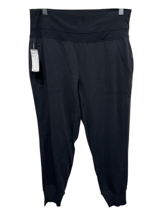 Athleta Size M Black Poly Blend Jogger Elastic Waist Pants Black / M