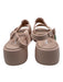 Melissa Shoe Size 10 Blush Beige Rubber Double Strand Knot Detail Sandals Blush Beige / 10