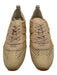Dolce Vita Shoe Size 10.5 Beige Leather Detail Straw Woven Lace Up Sneakers Beige / 10.5