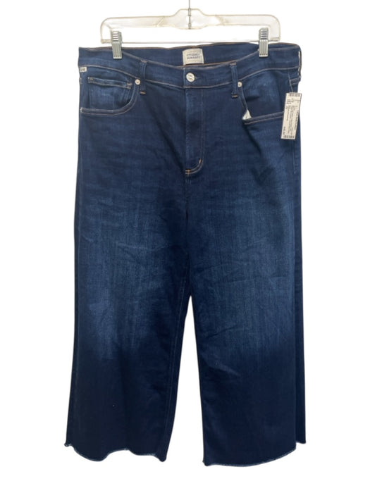 Citizens of Humanity Size 32 Med Dark Wash Cotton Denim High Waist Jeans Med Dark Wash / 32