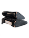 Amalfi Shoe Size 7.5 Black Patent Leather Reptile Embossed Pointed Toe Booties Black / 7.5