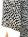 St John Size Est M/L Black & White Wool Blend Knit Lapel Single Button Jacket Black & White / Est M/L