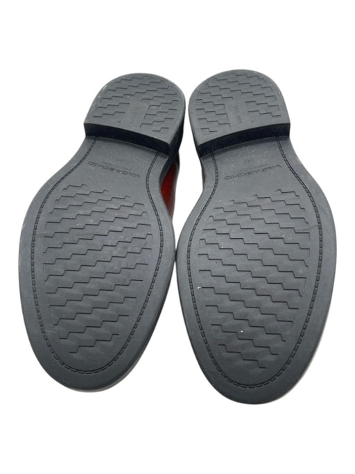 Vagabond Shoe Size 36 Brown & Black Leather Upper Almond Toe Block Heel Loafers Brown & Black / 36