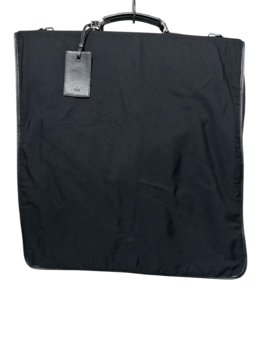 Gucci AS IS Black Canvas Solid Garment Bag Men's Bag Black