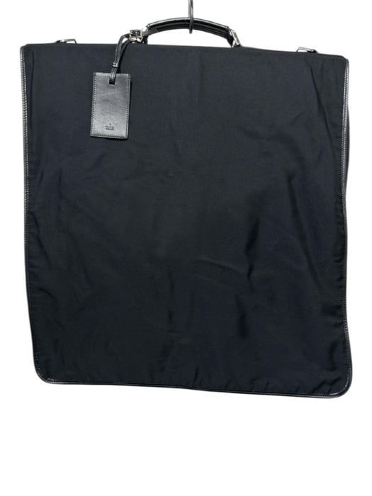 Gucci AS IS Black Canvas Solid Garment Bag Men's Bag Black