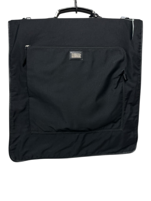 Gucci AS IS Black Canvas Solid Garment Bag Men's Bag Black
