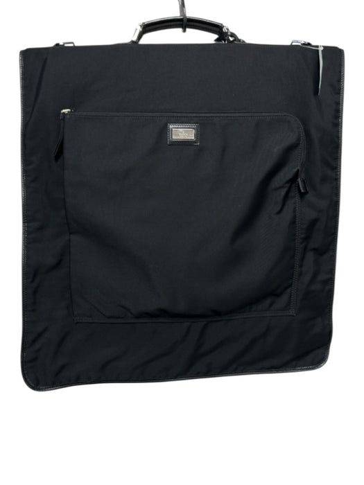 Gucci AS IS Black Canvas Solid Garment Bag Men's Bag Black