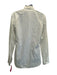 Alexander McQueen Size 50 White Cotton Solid Harness Button up Long Sleeve Shirt White / 50