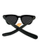 Giuliano Fugiwara Black Men's Sunglasses Black