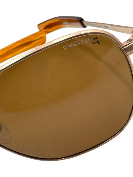 Randolph Orange & Brown Men's Sunglasses Orange & Brown