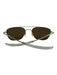 Randolph Silver Aviator Men's Sunglasses Silver
