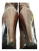 Gucci Shoe Size 10 Brown Leather Heel knee high Boots Brown / 10