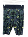 Ultracor Size S Black & Green Poly Blend Elastic Waist camo print Shorts Black & Green / S