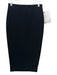 Victoria Beckham Size 4 Black Triacetate Blend Crepe Zip Back Below Knee Skirt Black / 4