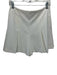 Milly Size 4 White Poly Blend Zip Side Pleat Shorts White / 4