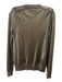 Balmain X H&M Size 6 Gold Viscose Blend Long Sleeve Metallic Buttons Top Gold / 6