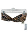 Agua Bendita Size M Tan & multi Poly Blend Animal Print hook back Twist swimwear Tan & multi / M