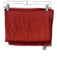 Piazza Sempione Red Wool Blend Frayed Hem Solid scarf Red