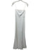 Amsale Size 2 White No Fabric Tag Maxi Strappy Zip Back Cut Out Back Gown White / 2