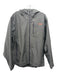 Sitka Gear Size L Gray Synthetic Solid Windbreaker Zip Up Men's Jacket L