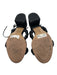Schutz Shoe Size 8 Black Leather Block Heel Braided Sandals Black / 8