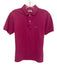 Lacoste Size 16 Pink Cotton Short Sleeve Pique Logo Polo Top Pink / 16