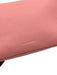 Maison de Sabre Pink Leather Zip Close Gold Hardware Top Handle Bag Pink / Small